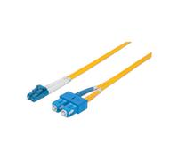 Patchcord Techly SC/UPC-LC/UPC Duplex Single Mode OS2 2 m Giallo | ILWL D9-SCLC-020