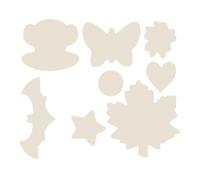 Patches For Jackets - Hot Melt Glue, 9-Shape Pre-Cut Clothing Repair Patch Waterproof Wear-Resistant Peel & Stick | Stylish Self-Adhesive Fabric Sticker Down Jacket Patch For Jacket