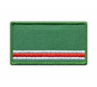 Patchion Bandiera Della Cecenia - Adesivo A Caldo - Ricamo Patch Badge Emblema