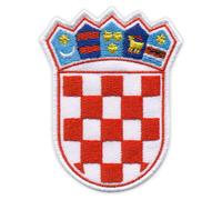 Patchion Stemma Della Croazia - Cucire - Patch/Insegna/Emblema Ricamato
