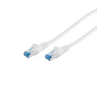 Patchkabel CAT6a RJ45 S/FTP 7,5m white