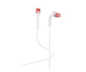 Patchkabel Flexline Cat. 6A mit Biegbaren Stecker, U/FTP, weiß, 10,0 m Marca