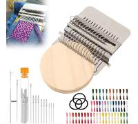 PatchMaker 2.0 Kit per rammendo, 2026 2.0, set di mini maglieria per rammendo, kit fai da te per riparare toppe a maglia per vestiti e calzini