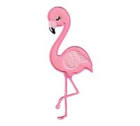 PatchMommy Toppa Termoadesiva Fenicottero Patch Ricamate per Ferro da Stiro o per Cucire - Toppe Adesive per Vestiti, Applicazioni per Tessuti Bambini