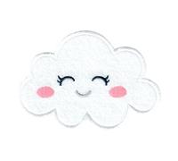 PatchMommy Toppa Termoadesiva Nuvola Patch Ricamate per Ferro da Stiro o per Cucire - Toppe Adesive per Vestiti, Applicazioni per Tessuti Bambini