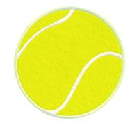 PatchMommy Toppa Termoadesiva Pallone da Tennis Palla Sport Patch Ricamate per Ferro da Stiro o per Cucire - Toppe Adesive per Vestiti, Applicazioni per Tessuti Bambini