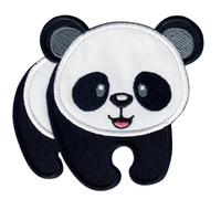 PatchMommy Toppa Termoadesiva Panda Patch Ricamate per Ferro da Stiro o per Cucire - Toppe Adesive per Vestiti, Applicazioni per Tessuti Bambini
