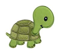 PatchMommy Toppa Termoadesiva Tartaruga Patch Ricamate per Ferro da Stiro o per Cucire - Toppe Adesive per Vestiti, Applicazioni per Tessuti Bambini