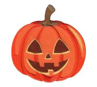 PatchMommy Toppa Termoadesiva Zucca Halloween Patch Ricamate per Ferro da Stiro o per Cucire - Toppe Adesive per Vestiti, Applicazioni per Tessuti Bambini