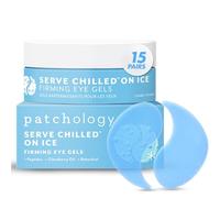 Patchology Gelato rinfrescante sotto gli occhi Maschera cerotto con peptidi, olio di mora e bakuchiolo. Gel occhi freschi per rassodare la pelle e lenire, riduce le linee sottili e le tasche
