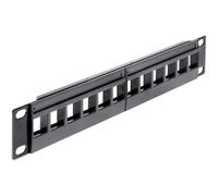 Delock 43259 12 Porte Patchpanel di rete 254 mm (10) Non classificata 1 U senza