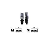 PatchSee Patch Cable RJ45 Cat.5E FTP (nero) (f/10) NEW