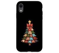Patchwork Albero Di Natale Coquette Bow Retro Natale Pigiama Custodia per iPhone XR