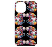 Patchwork Coffee Mug Gnomes For Women Funny Coffee Teacher Custodia per iPhone 12 mini
