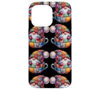 Patchwork Coffee Mug Gnomes For Women Funny Coffee Teacher Custodia per iPhone 14 Pro Max