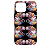 Patchwork Coffee Mug Gnomes For Women Funny Coffee Teacher Custodia per iPhone 16 Pro Max