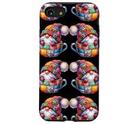 Patchwork Coffee Mug Gnomes For Women Funny Coffee Teacher Custodia per iPhone SE (2020) / 7 / 8