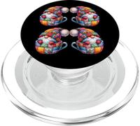 Patchwork Coffee Mug Gnomes For Women Funny Coffee Teacher PopSockets PopGrip per MagSafe