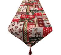 Patchwork Stile Tavolo Natale Corridore