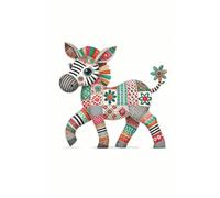 Patchwork Zebra Daily Planner: A Fun and Colorful Animal-Themed Organizer for Little Creatives
