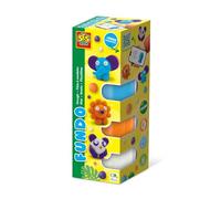 Ses Creative Pasta Da Modellare Fundo - Animali Selvatici (3x90gR-1x40gr) - Ses