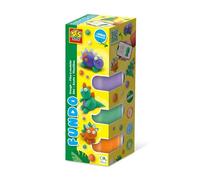 Ses Creative Pasta Da Modellare Fundo - Dinosauri (3x90gR-1x40gr) - Ses Creative