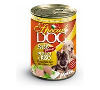 Monge Special Dog Puppy Junior Patè Pollo e Riso - Lattina Da 400 Gr - CONFEZIONE RISPARMIO