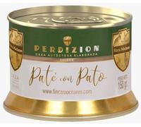 Paté D'Anatra artigianale 150 g. Servire a temperatura ambiente per apprezzarne appieno il sapore. Conserve Gourmet. Paté d'anatra gourmet. Un regalo originale.