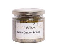 Patè di Carciofi siciliani in olio extravergine d'oliva - Vaso da ml. 212 - produzione artigianale Conserve Conti -