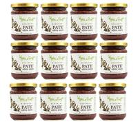 Pate Di Olive Nere In Olio Extravergine D'oliva 12 Pezzi 190g Voglia Di Puglia
