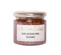 Patè di olive nere in olio extravergine d'oliva - Vaso da ml. 212 - produzione artigianale Conserve Conti