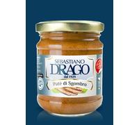 PATE' DI SGOMBRO DRAGO CONSERVE PRONTO BRUSCHETTE CONDIMENTI 6 CONF DA 130 GR