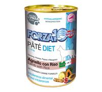 Pate' diet agnello e riso 400 g cane microcaps
