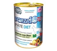 Pate' diet cervo e riso 400 g cane microcaps