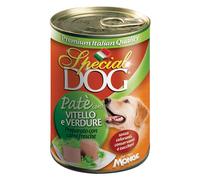 PATE' PER CANI 'SPECIAL DOG' vitello e verdure - gr 400 24 PZ
