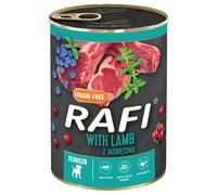 Paté RAFI junior 24 x 400 g - Agnello e Mirtilli