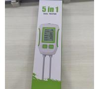 PATEMZON Misuratore del Suolo, 5 in 1 Misuratore PH Terreno Suolo, Misuratore umidità Terreno, Fertilità/PH/umidità/Temperatura/Luce, per Giardinaggio, Igrometro per Piante Agricoltura Esterne