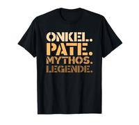 Patenonkel Regalo Zio Padrino Mito Battesimo Patenonkel Maglietta