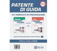 Patente di guida. Kit completo di preparazione: Manuale-Eserciziario