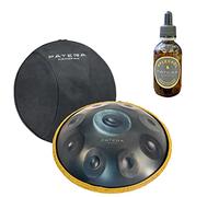 Patera HPEM-3 Handpan E-Minor con borsa + olio per la cura