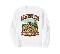 Paterberg Vlaanderen Fiandre Ciclismo Retro Cobblestone Felpa