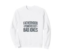 Paternità Alimentata da Brutte Scherzi Divertente papà Umorismo Felpa
