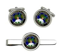 Paterson Clan Scozzese Gemelli E Fermacravatta Set