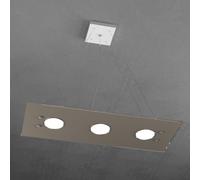 PATH SOSPENSIONE 3 LUCI TORTORA SCURO 1141-S3 R-TS