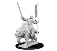 Pathfinder A Deep Cuts Unpainted Mins Orc Su Lupo Dire (Pacco Di 1)