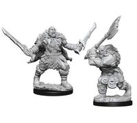 Pathfinder Battles Deep Cuts Miniature Non Dipinte W8 Orchi (Confezione Da 6)