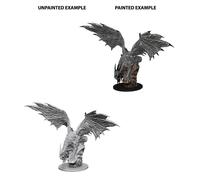 Pathfinder Battles Deep Cuts Unpainted Miniature Silver Dragon Case (6)