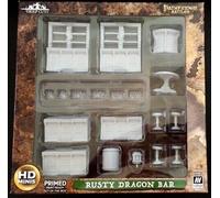 PATHFINDER DEEP CUTS HD MINIS miniatures RUSTY DRAGON BAR WIZKIDS (NUOVO E SI...