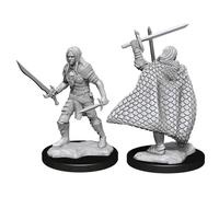 Pathfinder Deep Cuts, miniature non verniciate, altamente collezionabili, elfo c