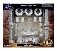 Pathfinder Deep Cuts Scenery Pack Unpainted Miniature Pools & Pillars WIZKIDS
